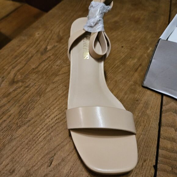 DREAM PAIRS Platform Heels for WOMEN'S 8 High Block Chunky Open Toe Ankle Strap - Picture 4 of 9